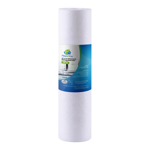 10 x 2.5 inch 5 micron polypropylene sediment water filter cartridge