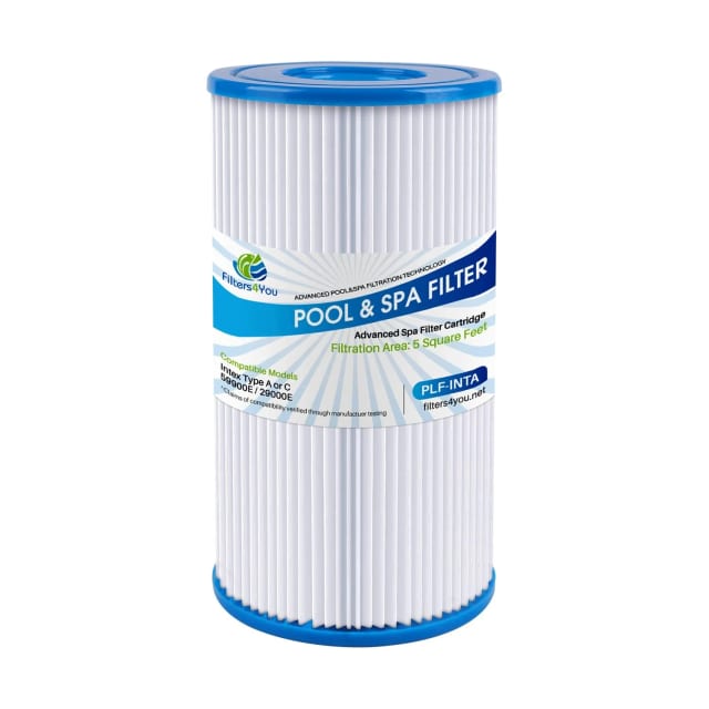 Pool filter cartridge, F4Y-PLF-INTA, compatible with Intex Krystal Clear filter pump models