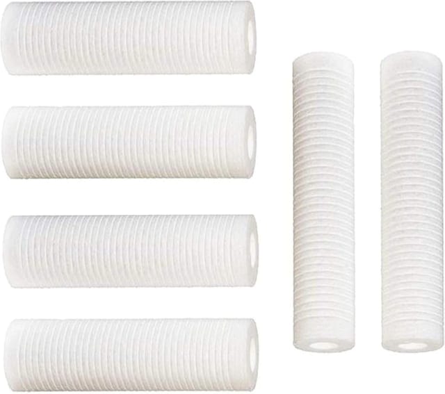 CFS Grooved Melt Blown Sediment Filters – 6 Pack – Fits AP110