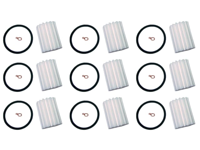 FB-4 Fuel Oil Filter Cartridges with Gaskets – 9 Pack – Fits Fulflo FB4, Westwood F80