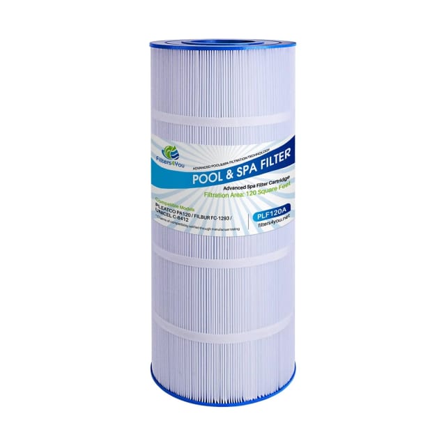 Pool filter cartridge, F4Y-PLF120A, compatible with C1200 series and PA120 pump models