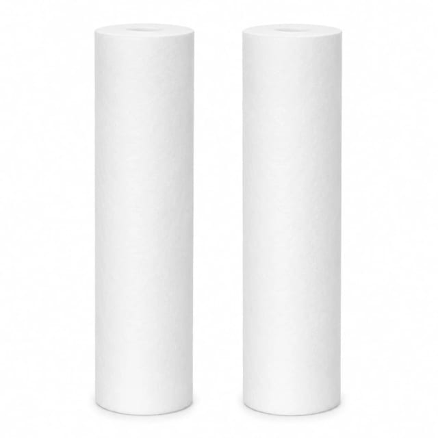 CFS Poly Block Sediment Filter – 2 Pack – 5 Micron – 10" x 2.5" – Fits WFPFC5002, AP110