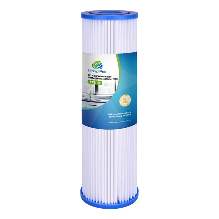 Filtrete Standard Capacity Whole House Pleated Water Filters, 30 Microns,