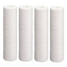 Compatible for Neo-Pure MB-25098-05 Polypropylene Sediment Depth Filter with 5 Micron, 9 7/8", White 4 Pack by CFS