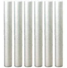 AP110-2C Compatible Replacement Water Filter Cartridge, 2.5 x 20 Inch, 20 Micron Dirt/Sediment Poly-Spun, 6 Pack by CFS