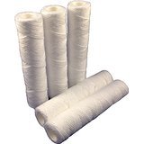 5 Pack String Wound Whole House Water and Sediment Replacement Filters: 10 Micron, 10x2.5 inch by CFS