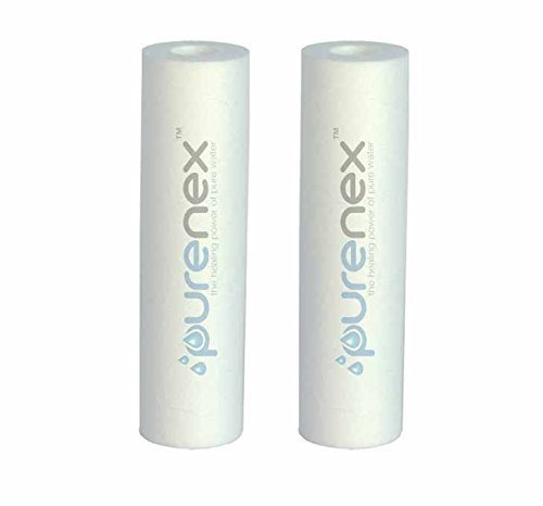 Purenex 2PP-10,1MIC 1 Micron Sediment Filtration Replacement Cartridges, 2-Pack