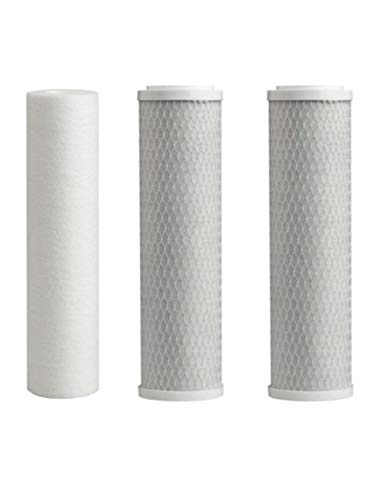 CFS COMPLETE FILTRATION SERVICES EST.2006 Compatible with Olympia Water Systems 5 Micron Replacement Filter Kit - Stages 1, 2 & 3, 10" Replacement Filters