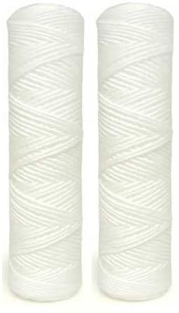 Hydronix Replacement for GE FXWSC String Wound Sediment Filter Cartridge (2-Pack)