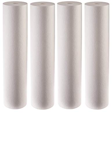 Compatible to Pentek 155356-43 20" 75/25 Micron Dual Gradiant Poly Cart. 4 PACK