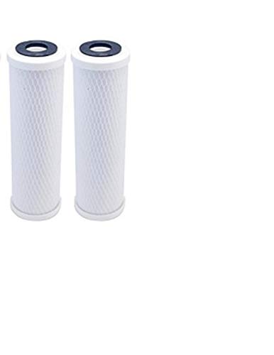 Replacement for Pentek 42-34373 EP-10 5 Micron 10 x 2.5 Carbon Block Water Filter 2 Pack