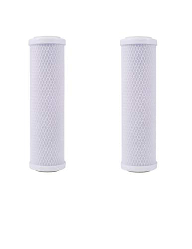 655130-43 DFX-CB-10 10", 10 Micron Diamond Flow Polyspun/Compatible/Carbon Block Water Filter Cartridges 2 pack