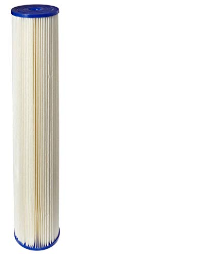 Compatible to Pentek ECP20-20BB Pleated Cellulose Polyester Filter Cartridge, 20" x 4-1/2"