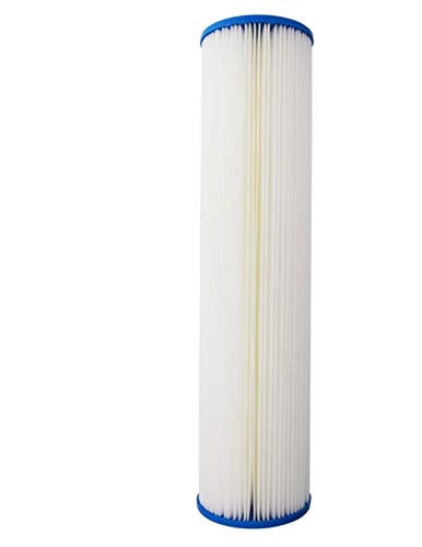 CFS COMPLETE FILTRATION SERVICES EST.2006 Compatible for ECP5-20BB Pleated Cellulose Polyester Filter Cartridge, 20" x 4-1/2", 5 Microns