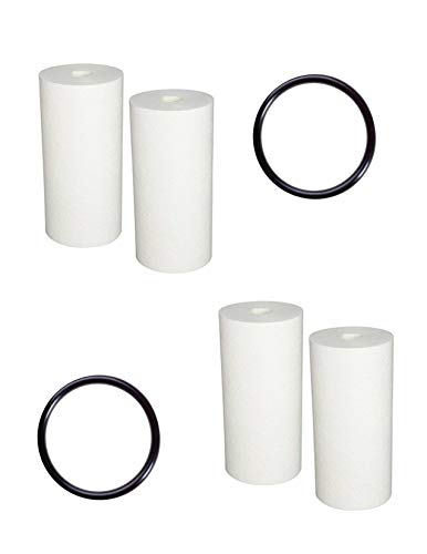 CFS COMPLETE FILTRATION SERVICES EST.2006 Compatible Filters for GXWH30C, GXWH35F, GXWH40L GE Replacement Filter Cartridges, WS03X10039 Replacement O-Rings