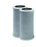 CFS COMPLETE FILTRATION SERVICES EST.2006 Compatible to Pentek 355752-43 Carbon Filters 2 Pack