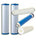 Compatible to Watts Reverse Osmosis Replacement Filter Set 5 pcs w/ 50 GPD Membrane