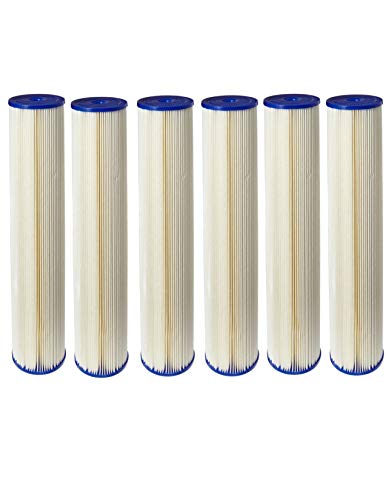 Compatible to ECP20-20BB 255495-43 Pleated Cellulose Polyester Filter Cartridge, 20" x 4-1/2"