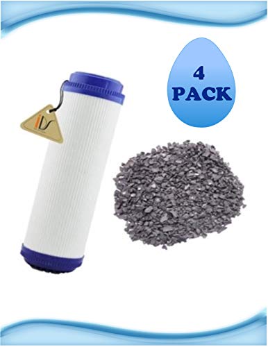 Fits Whirlpool WHKF-GAC 5 Micron 10 x 2.5 Comparable Carbon Water Filter 4 PACK