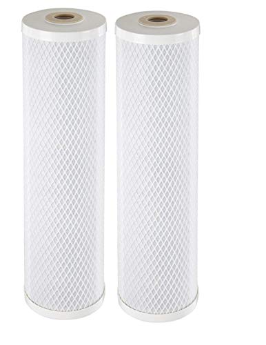 CFS COMPLETE FILTRATION SERVICES EST.2006 Compatible CBC-20BB Carbon Block Filter Cartridge, 20" x 4-5/8", 0.5 Micron