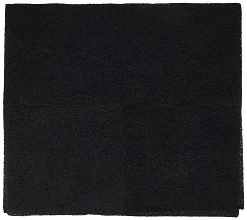 CFS – Pack of 1, Premium Cut-to-Fit Universal Activated Carbon Pad for HEPAtech Quiet Flo Model –Removed Odor and VOC's - Charcoal Air Filter Sheet – 16” x 48”, Black