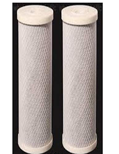 CFS COMPLETE FILTRATION SERVICES EST.2006 Compatible to EPM-20BB Carbon Block Filter Cartridge, 20" x 4-5/8", 10 Microns 2 PACK