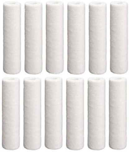 CFS COMPLETE FILTRATION SERVICES EST.2006 Replacement for Pentek P10-10 10 Micron 10 x 2.5 Spun Wound Polypropylene Sediment Water Filter 12 Pack