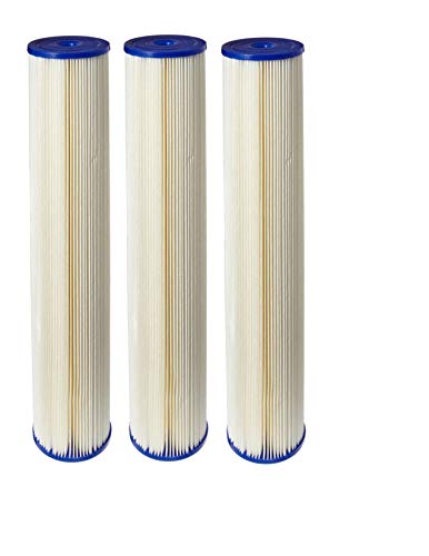 Compatible to ECP20-20BB 255495-43 Pleated Cellulose Polyester Filter Cartridge, 20" x 4-1/2"