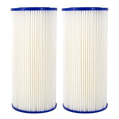 Compatible to 155101-43 R30-Bb 9-3/4" Hd Pleated Filter Cartridges 2 PACK