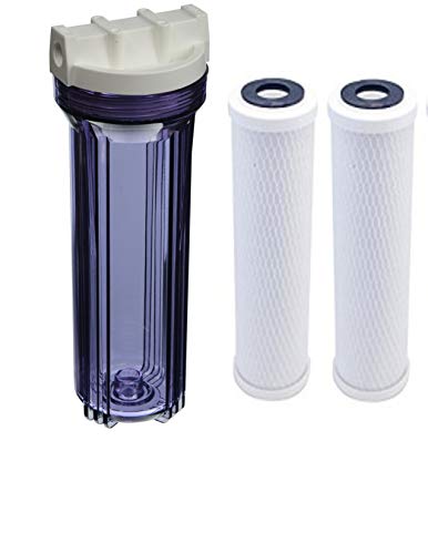 CFS –2 Pack Water Filters Cartridge Compatible with CCI-10CLW12, CCI-10-Ca Model – Sediment Water Filter Replacement Cartridge – Whole House Replacement Cartridge 10 inches Filtration System