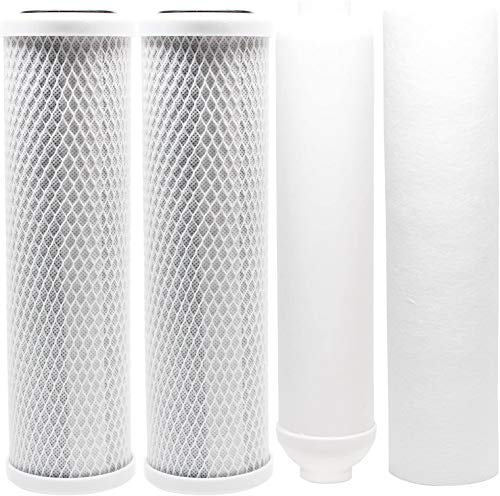 CFS COMPLETE FILTRATION SERVICES EST.2006 Compatible Filter Kit for Proline Proline Plus RO System - Includes Carbon Block Filters, PP Sediment Filter & Inline Filter Cartridge (2)