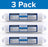 Hydronix 3 Pack ICF-10 Reverse Osmosis Post Polishing, Fridge & Ice Inline Coconut GAC Water Filter, 2000 Gal 1/4 NPT