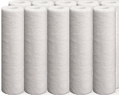 CFS – Pack of 12 Universal 10” inches 5-Micron Sediment Water Filters Cartridge Compatible for WFPF38001C – Water Filter Replacement Cartridge - Whole House System Water Filtration System