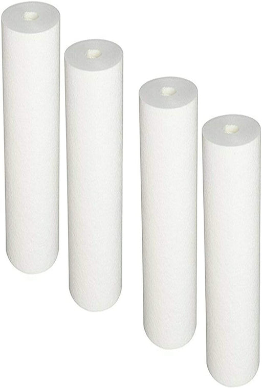 CFS – 4 Pack Water Filters Cartridge Compatible with RO – Remove Bad Taste & Odor - Sediment Water Filter Cartridge – Whole House Replacement Cartridge 10" Filtration System, 5-Micron, White