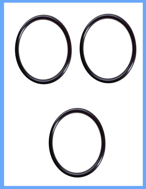 CFS – Compatible with 3M AP101T / AP102T O-Ring Replacements for Standard 10 inch Reverse Osmosis Water Filter Housings - 3.75" OD -Black, Pack of 3